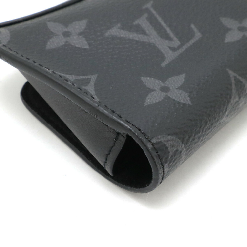 Louis Vuitton Monogram Eclipse Glasses Case Leath… - image 3